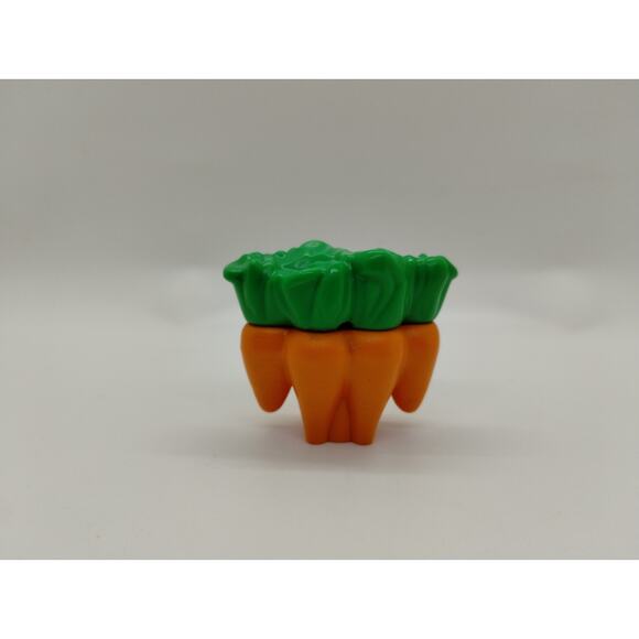 LEGO Duplo BUNCH OF CARROTS VEGETABLE Farm Food for Grocery Shop Town House #1 - Picture 2 of 4